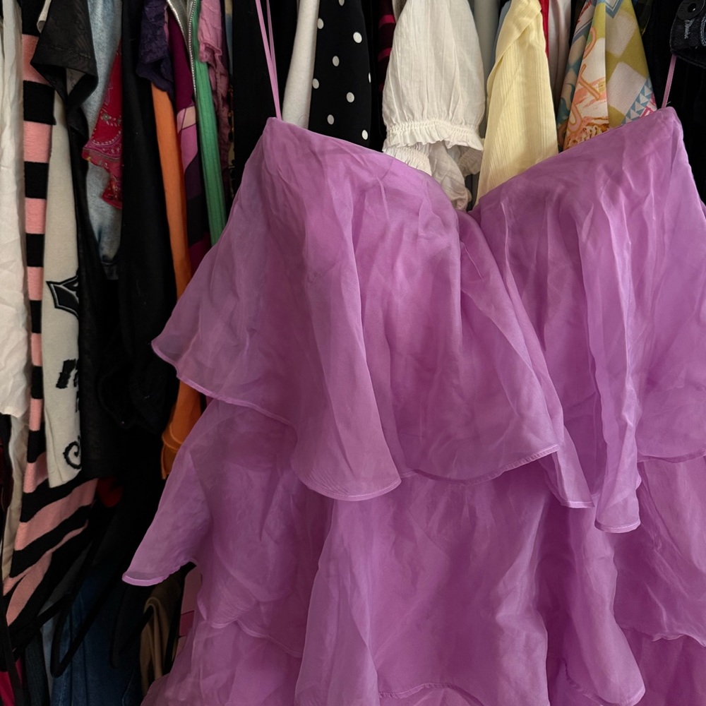 Pink Ruffle Poof Dress - Picture 2 of 3